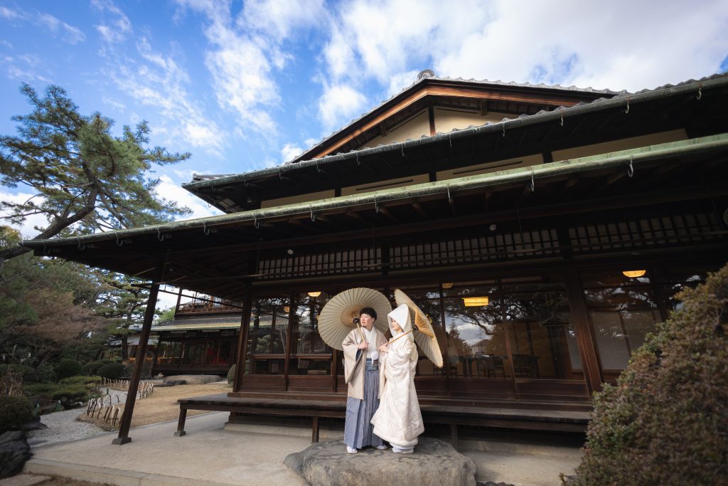 大阪・堺の前撮りフォトスタジオ「ブランフルール」 2/26五風荘の和装ロケーション前撮り_冬_19