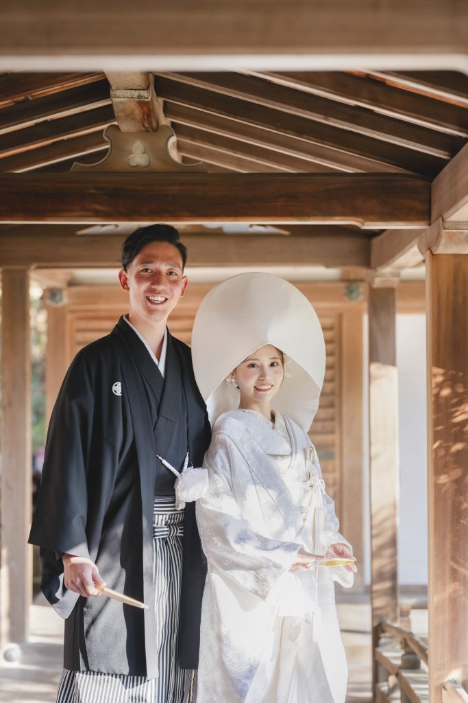 大阪・堺の前撮りフォトスタジオ「ブランフルール」 大阪堺の大仙公園の洋装ロケーション前撮り_2025年12月_京都_毘沙門堂_9